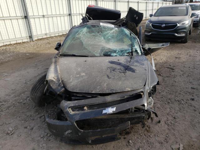 1G1ZE5E14BF225795 - 2011 CHEVROLET MALIBU LTZ შავი ფოტო 5