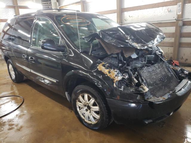 2A4GP54L06R889936 - 2006 CHRYSLER TOWN & COU TOURING შავი ფოტო 4