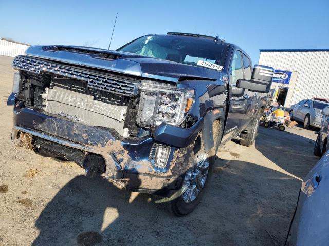 1GT49REY1MF220809 - 2021 GMC SIERRA K2500 DENALI BLUE photo 1