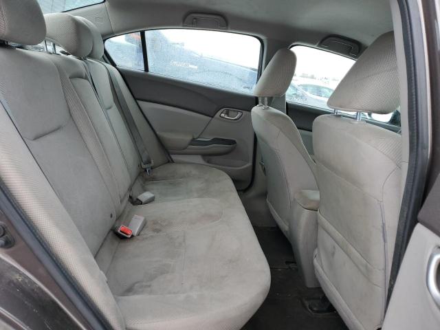 2HGFB2F4XCH054448 - 2012 HONDA CIVIC LX GRAY photo 10