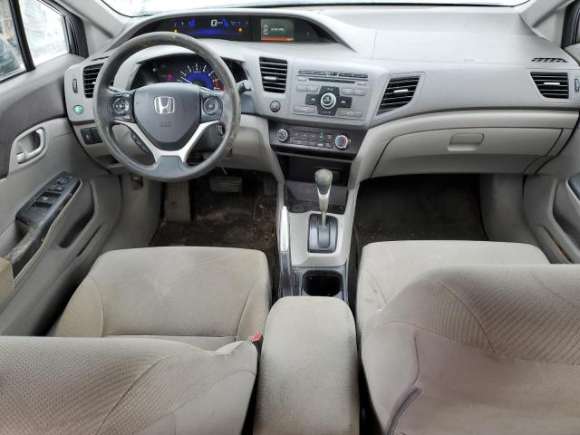 2HGFB2F4XCH054448 - 2012 HONDA CIVIC LX GRAY photo 8