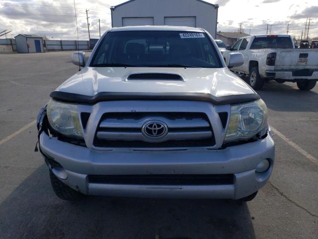 5TELU42N85Z110335 - 2005 TOYOTA TACOMA DOUBLE CAB SILVER photo 5