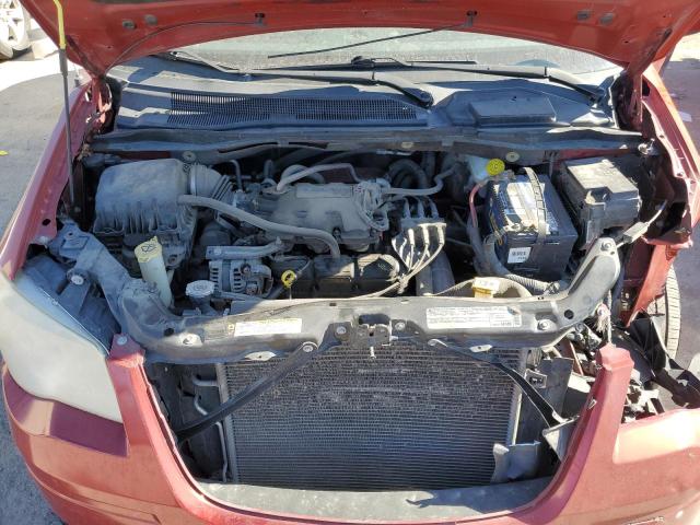 2A4RR5D19AR149389 - 2010 CHRYSLER TOWN & COU TOURING MAROON photo 12