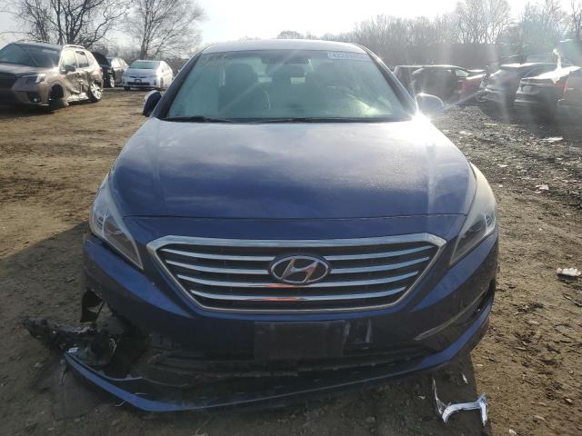 5NPE24AF4FH192092 - 2015 HYUNDAI SONATA SE BLUE photo 5