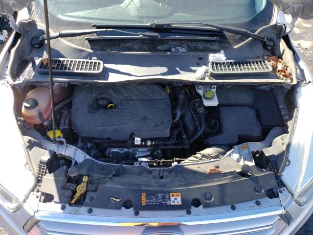 1FMCU9GD7HUE46726 - 2017 FORD ESCAPE SE SILVER photo 12