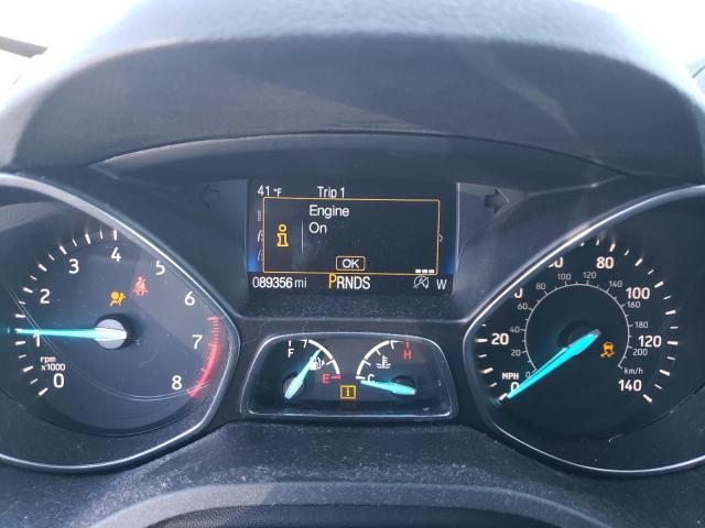 1FMCU9GD7HUE46726 - 2017 FORD ESCAPE SE SILVER photo 9