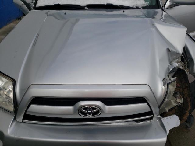 JTEBU17RX80131998 - 2008 TOYOTA 4RUNNER LIMITED SILVER photo 11