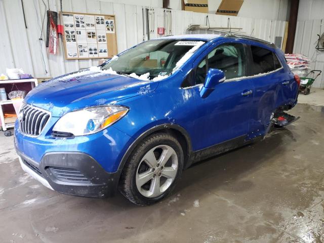 KL4CJESB8FB173553 - 2015 BUICK ENCORE BLUE photo 1