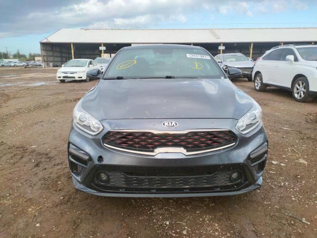 3KPF34AD7ME327647 - 2021 KIA FORTE GT LINE GRAY photo 5