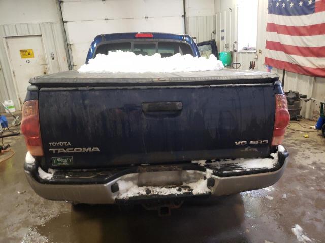 5TEUU42N26Z305269 - 2006 TOYOTA TACOMA ACCESS CAB ლურჯი ფოტო 6