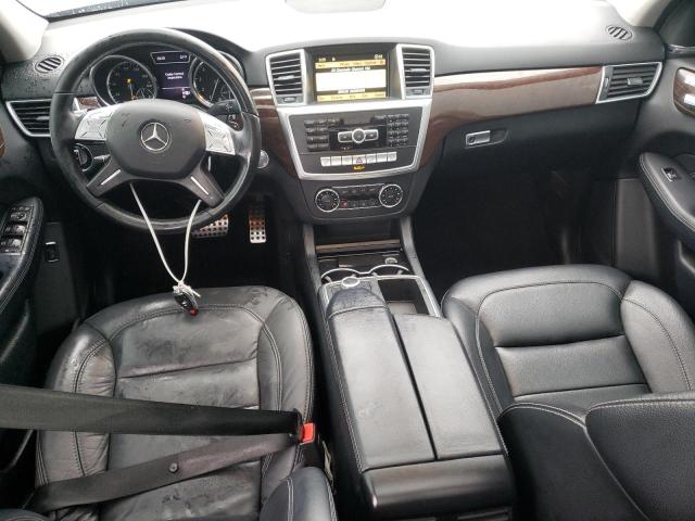 4JGDA5HB4CA046281 - 2012 MERCEDES-BENZ ML 350 4MATIC GRAY photo 8