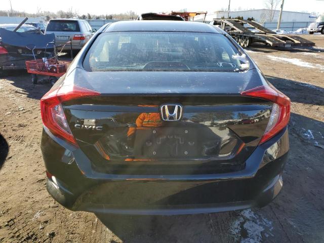 2HGFC2F50JH607739 - 2018 HONDA CIVIC LX BLACK photo 6