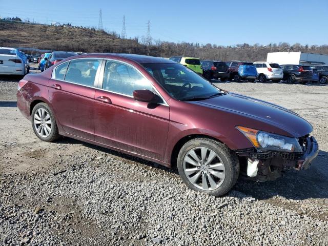 1HGCP2F88CA146082 - 2012 HONDA ACCORD EXL BURGUNDY photo 4