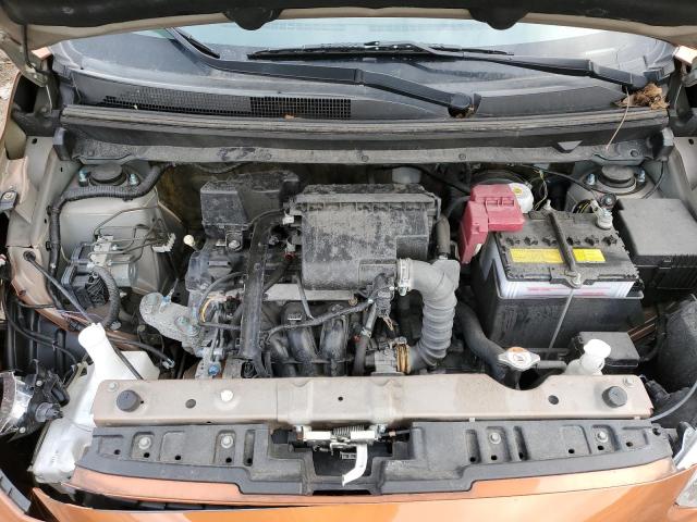 ML32A3HJ5KH007490 - 2019 MITSUBISHI MIRAGE ES ORANGE photo 11