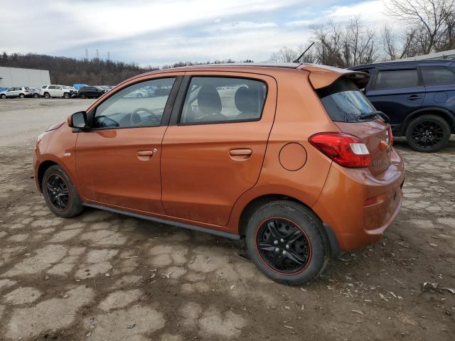 ML32A3HJ5KH007490 - 2019 MITSUBISHI MIRAGE ES ORANGE photo 2