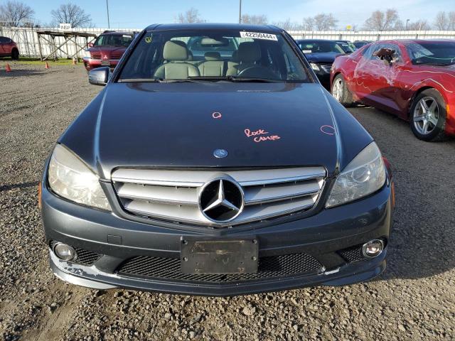 WDDGF5EB0AF442463 - 2010 MERCEDES-BENZ C 300 GRAY photo 5