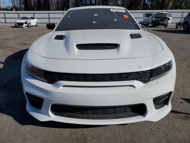 2C3CDXL95PH503098 - 2023 DODGE CHARGER SRT HELLCAT WHITE photo 5