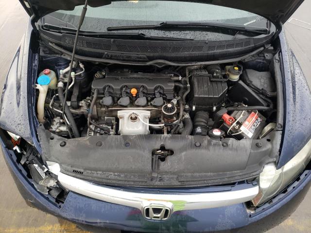 JHMFA16837S003787 - 2007 HONDA CIVIC EX ლურჯი ფოტო 11