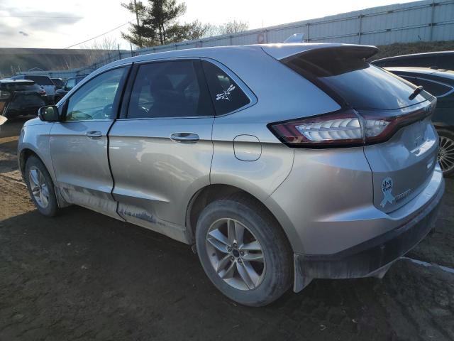 2FMPK4J93GBC17186 - 2016 FORD EDGE SEL SILVER photo 2