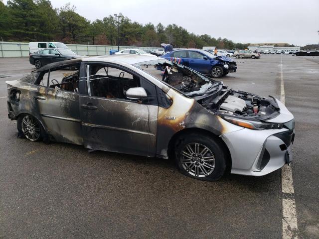 JTDKARFP6K3115086 - 2019 TOYOTA PRIUS PRIM 银色 照片 4