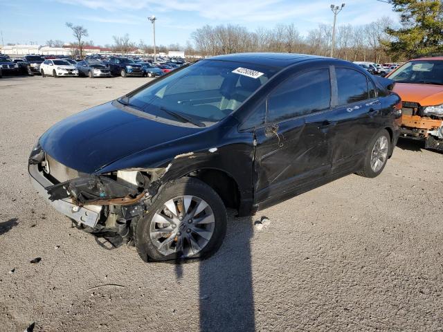 2HGFA1F97AH505227 - 2010 HONDA CIVIC EXL 黑色 照片 1