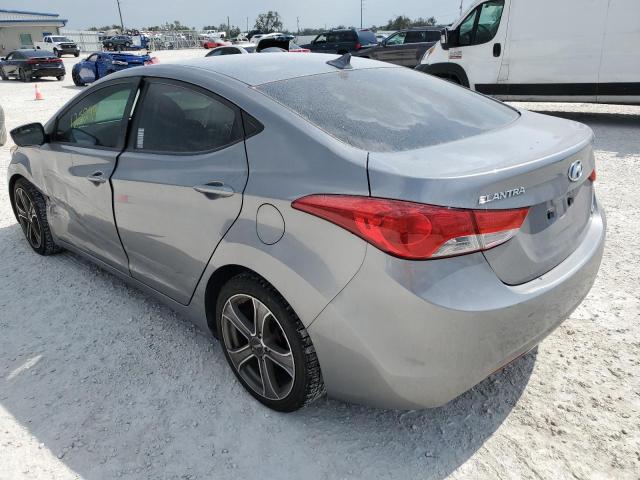 KMHDH4AE0BU148362 - 2011 HYUNDAI ELANTRA GLS GRAY photo 2