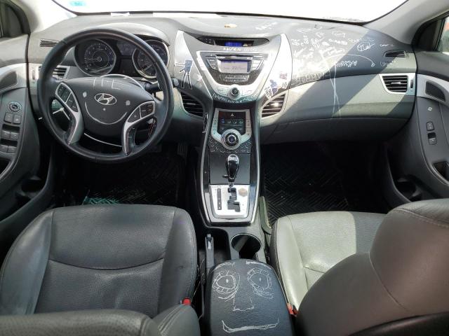 KMHDH4AE0BU148362 - 2011 HYUNDAI ELANTRA GLS GRAY photo 8