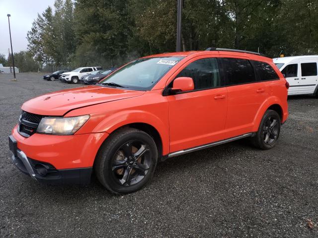 3C4PDDGG8JT364622 - 2018 DODGE JOURNEY CROSSROAD ORANGE photo 1