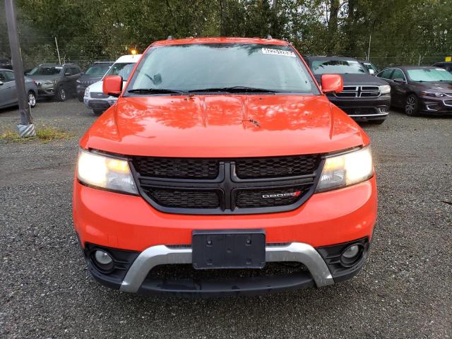 3C4PDDGG8JT364622 - 2018 DODGE JOURNEY CROSSROAD ORANGE photo 5