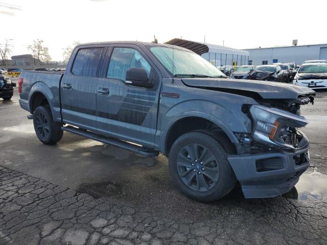 1FTEW1E44LFC06672 - 2020 FORD F150 SUPERCREW GRAY photo 4