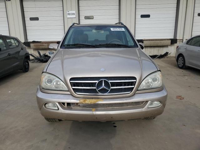 4JGAB75EX3A384858 - 2003 MERCEDES-BENZ ML 500 GOLD photo 5