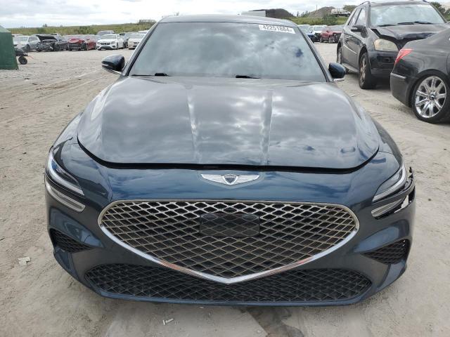 KMTG34TAXNU102764 - 2022 GENESIS G70 BASE BLUE photo 5