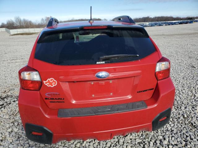 JF2GPABC2H8200626 - 2017 SUBARU CROSSTREK PREMIUM RED photo 6