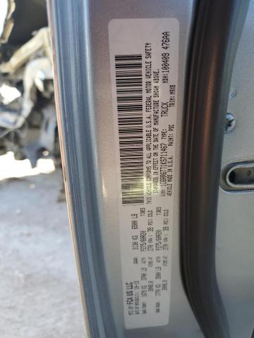 1C6RR6TT1KS711467 - 2019 RAM 1500 CLASS SLT ვერცხლისფერი ფოტო 13