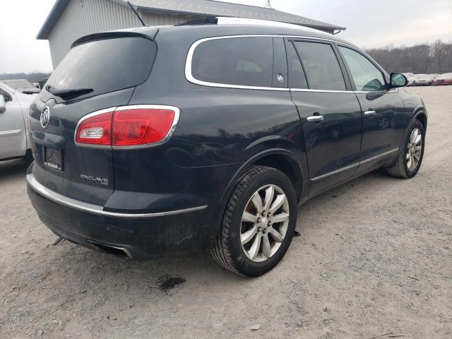 5GAKVCKD0EJ343728 - 2014 BUICK ENCLAVE BLACK photo 3