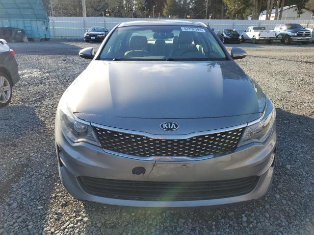 5XXGU4L32GG072729 - 2016 KIA OPTIMA EX SILVER photo 5