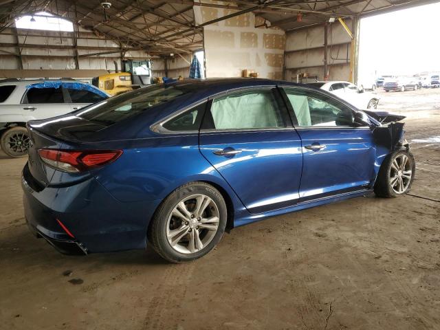 5NPE34AF5JH720096 - 2018 HYUNDAI SONATA SPORT BLUE photo 3