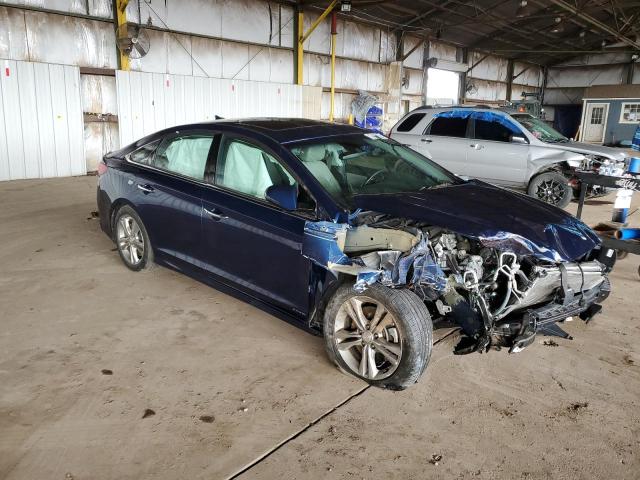 5NPE34AF5JH720096 - 2018 HYUNDAI SONATA SPORT BLUE photo 4