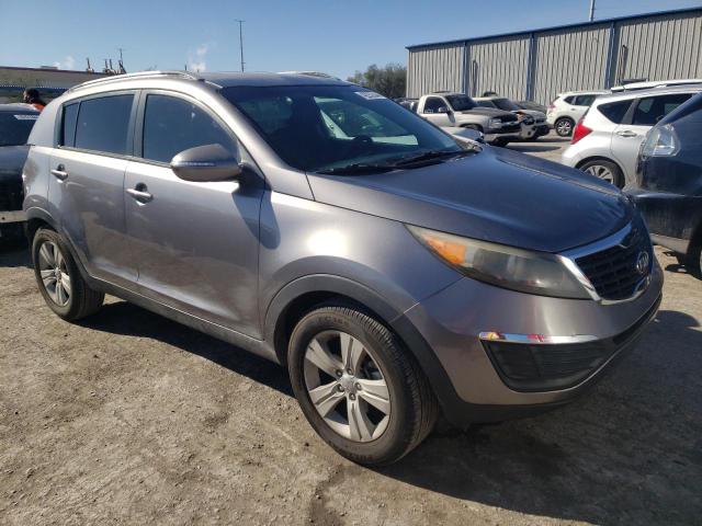 KNDPB3A25C7299801 - 2012 KIA SPORTAGE BASE GRAY photo 4