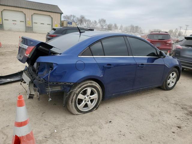 1G1PG5SCXC7316153 - 2012 CHEVROLET CRUZE LT BLUE photo 3