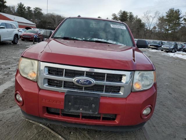 1FMCU9DGXAKB52222 - 2010 FORD ESCAPE XLT RED photo 5