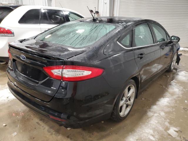 3FA6P0H71FR221662 - 2015 FORD FUSION SE BLACK photo 3