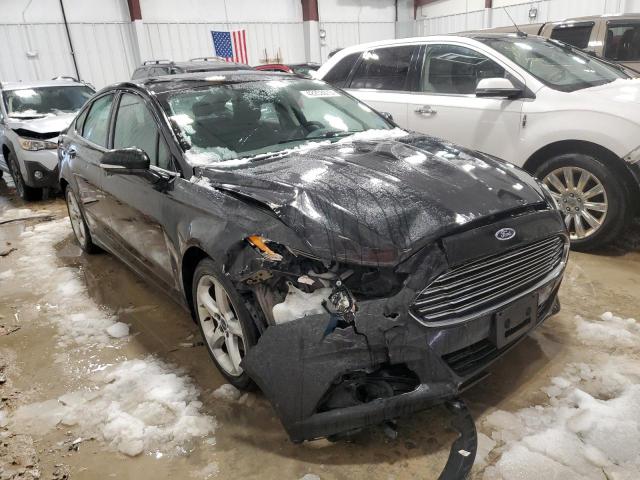 3FA6P0H71FR221662 - 2015 FORD FUSION SE BLACK photo 4