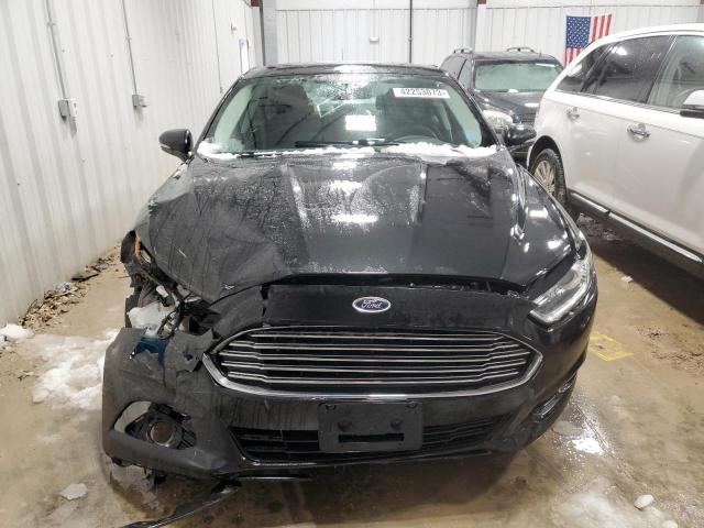 3FA6P0H71FR221662 - 2015 FORD FUSION SE BLACK photo 5