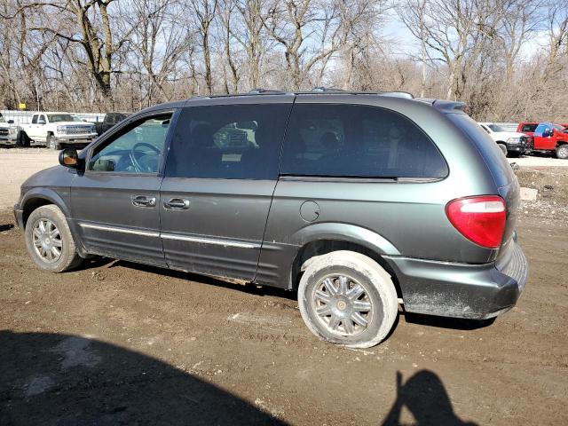 2C8GP64L24R589421 - 2004 CHRYSLER TOWN & COU LIMITED SILVER photo 2