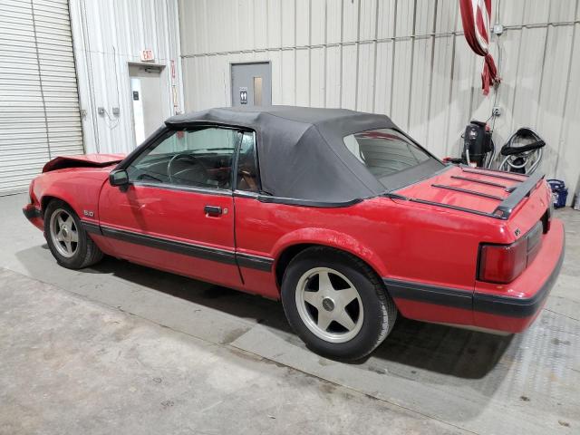 1FACP44E0MF145506 - 1991 FORD MUSTANG LX RED photo 2