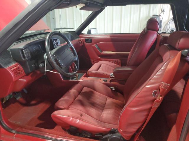 1FACP44E0MF145506 - 1991 FORD MUSTANG LX RED photo 7