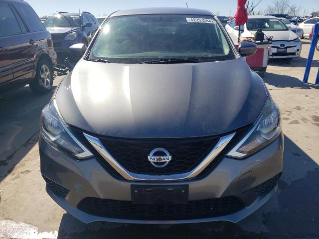 3N1AB7AP0HY350106 - 2017 NISSAN SENTRA S GRAY photo 5