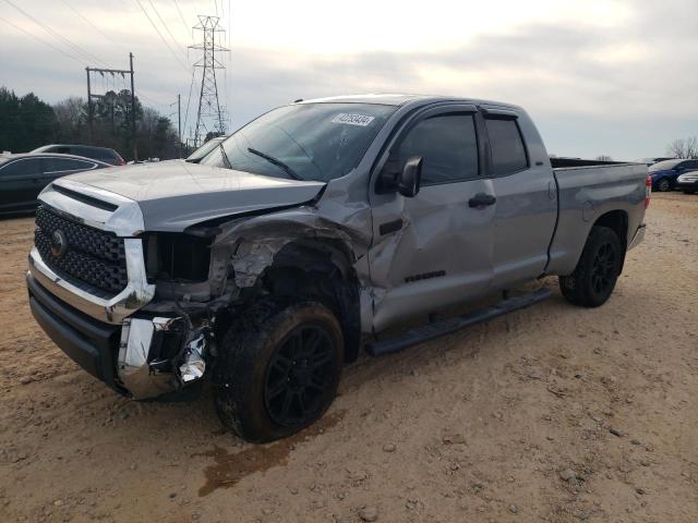 5TFUW5F13KX835968 - 2019 TOYOTA TUNDRA DOUBLE CAB SR/SR5 GRAY photo 1