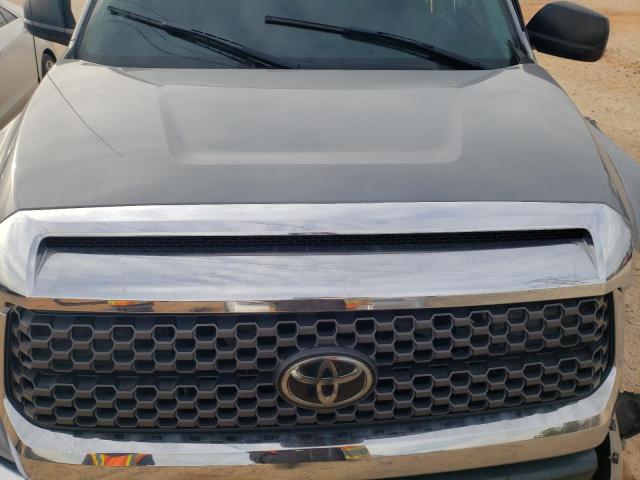 5TFUW5F13KX835968 - 2019 TOYOTA TUNDRA DOUBLE CAB SR/SR5 GRAY photo 11